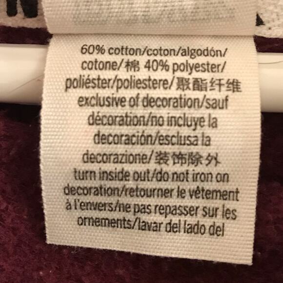 PINK Victoria's Secret Cowl Neck pullover sweatshirt size Medium - Picture 6 of 8